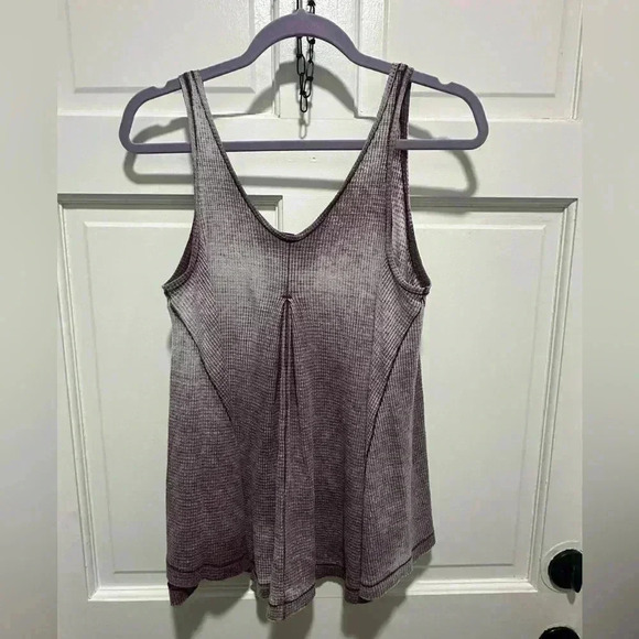 Free People We the Free Kitten Thermal Tank Size Small EUC - Picture 4 of 4